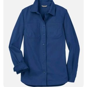 Duluth Women's Blue Ridge Moleskin Stretch Shirt. Size M. NWT